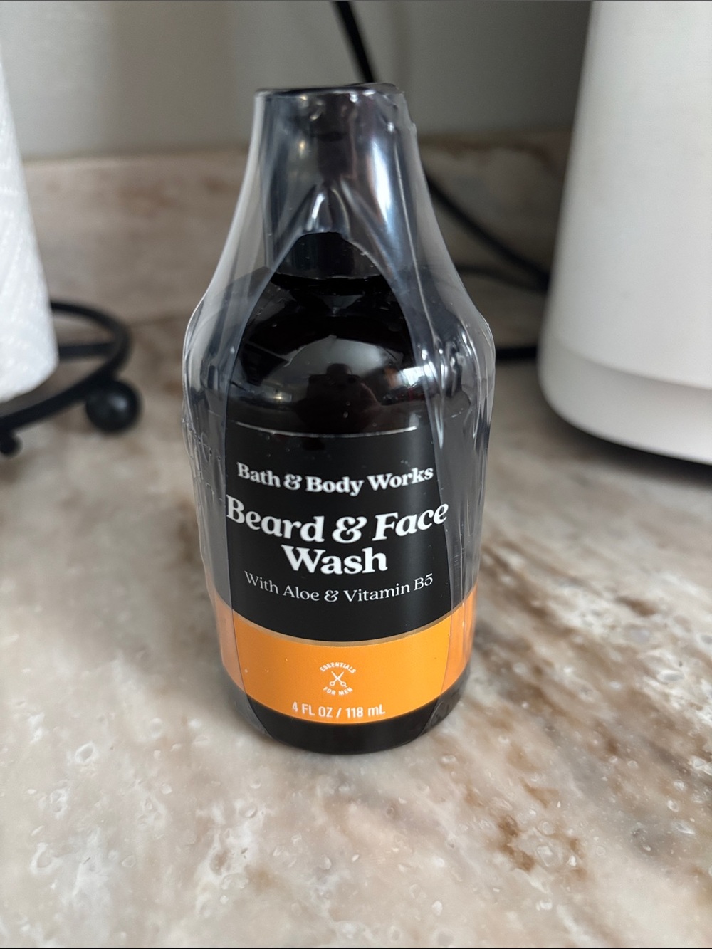 Men’s Bath & Body Works Beard & Face Wash - Black & Orange